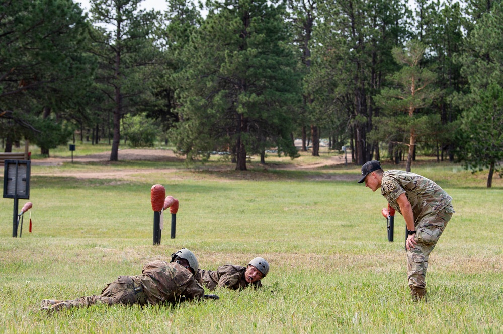 U.S. Air Force Academy BCT Class of 2029 Assault Course