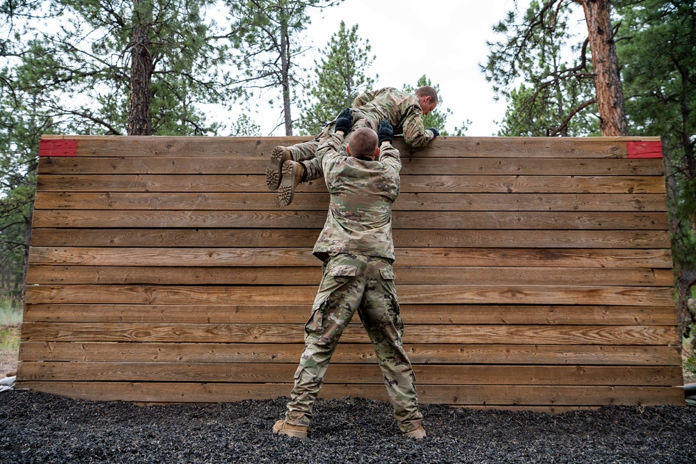 U.S. Air Force Academy BCT Class of 2029 Assault Course