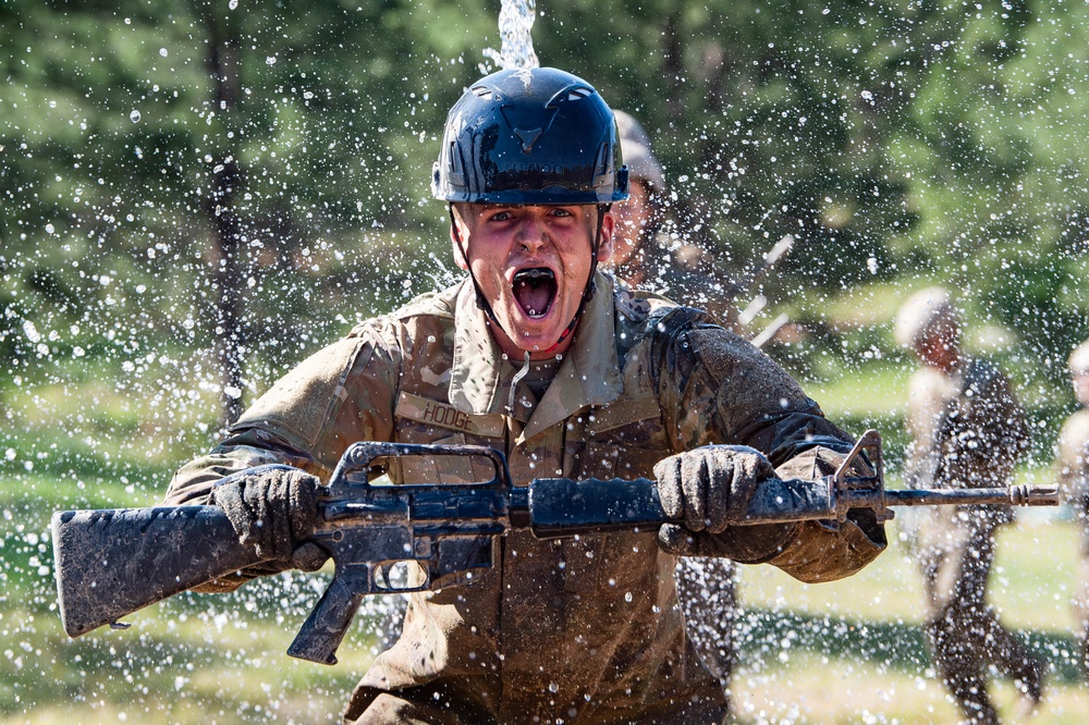U.S. Air Force Academy BCT Class of 2029 Assault Course