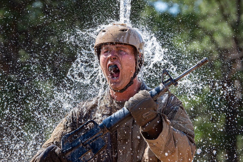 U.S. Air Force Academy BCT Class of 2029 Assault Course