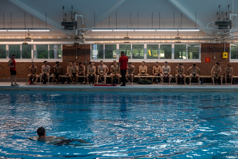 Marine Corps Instructor of Water Survival Course Screening Event