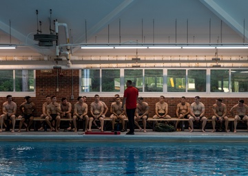 Marine Corps Instructor of Water Survival Course Screening Event