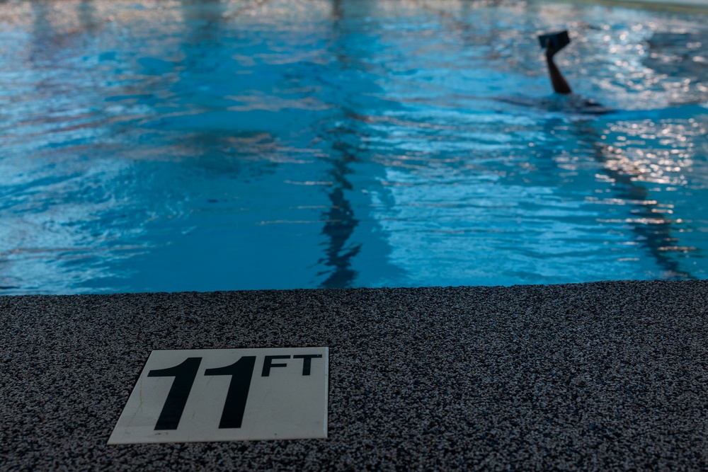 Marine Corps Instructor of Water Survival Course Screening Event