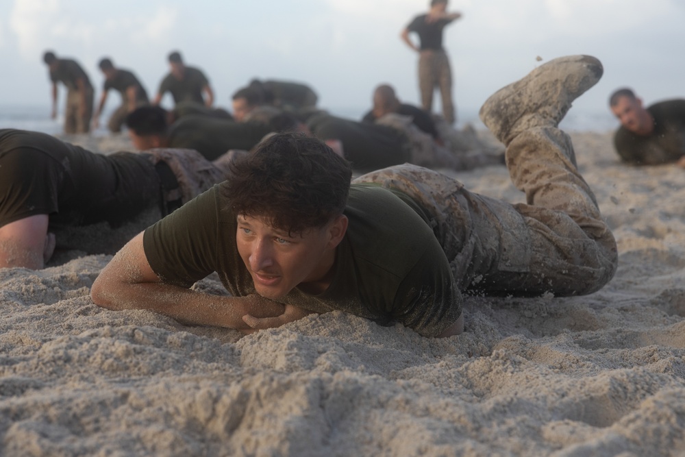 2nd MLG Corporals Leadership School Beach Shamrock