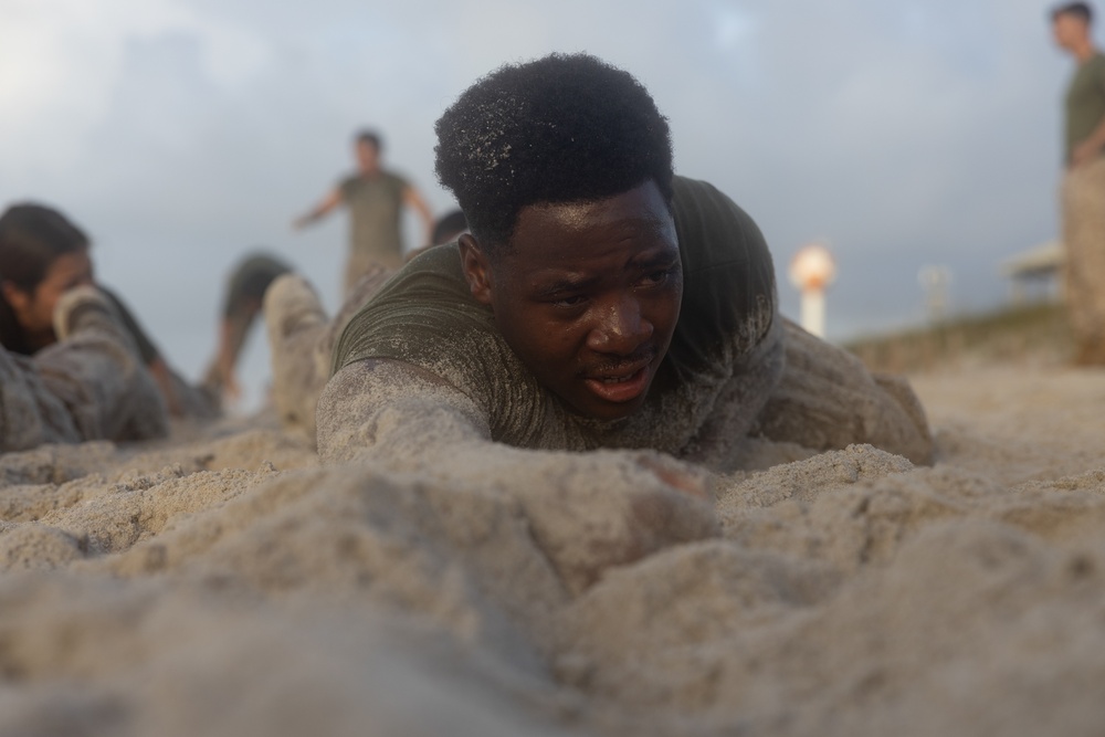 2nd MLG Corporals Leadership School Beach Shamrock