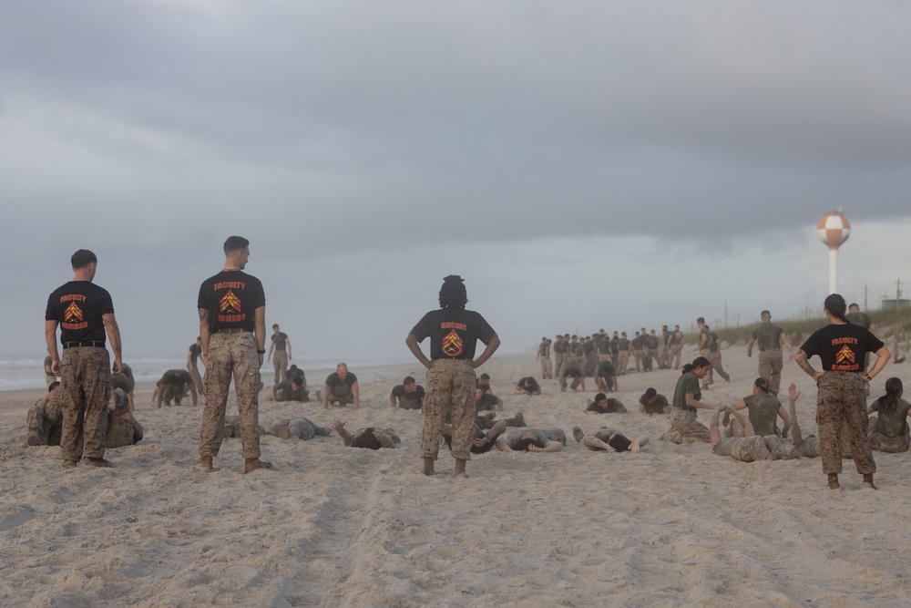 2nd MLG Corporals Leadership School Beach Shamrock
