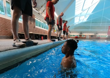 Marine Corps Instructor of Water Survival Course Screening Event