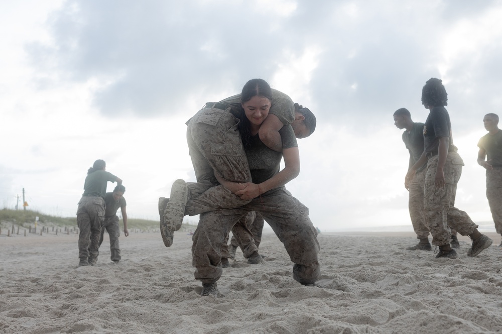 2nd MLG Corporals Leadership School Beach Shamrock