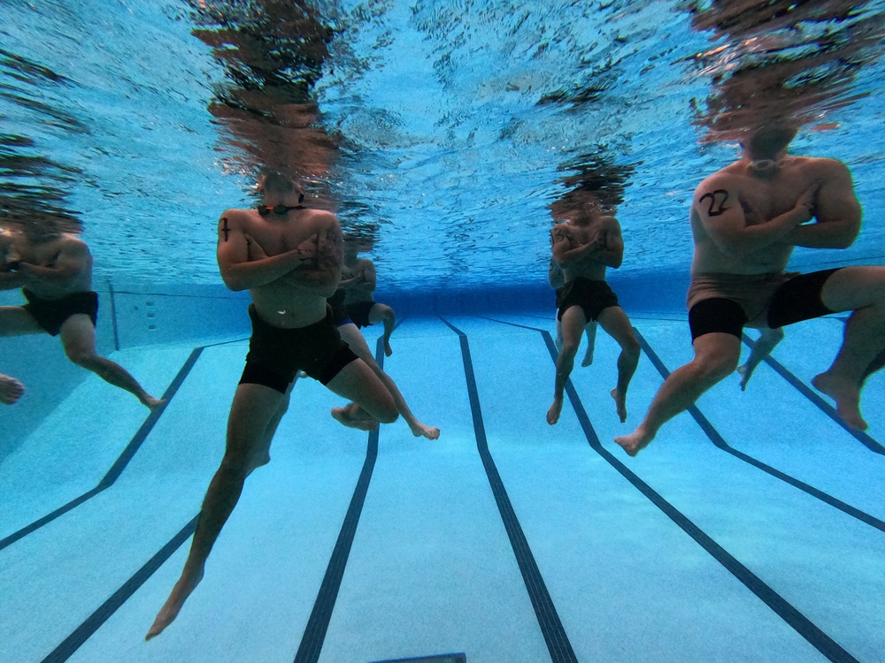 Marine Corps Instructor of Water Survival Course Screening Event