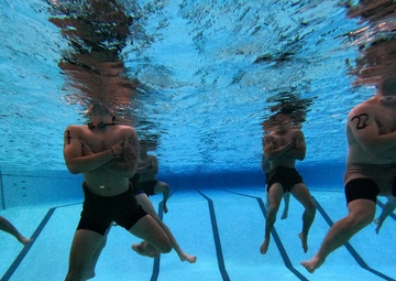 Marine Corps Instructor of Water Survival Course Screening Event