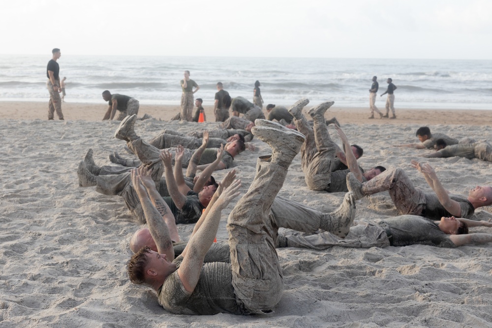 2nd MLG Corporals Leadership School Beach Shamrock