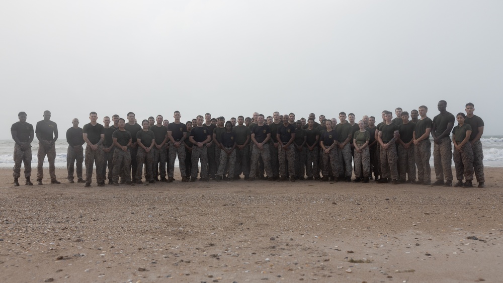 2nd MLG Corporals Leadership School Beach Shamrock