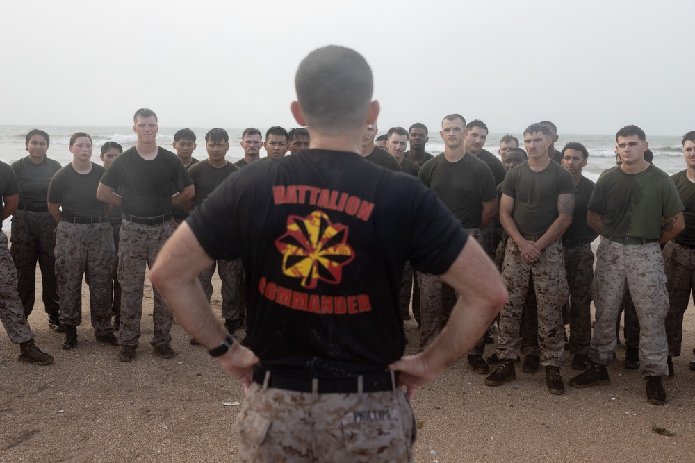 2nd MLG Corporals Leadership School Beach Shamrock