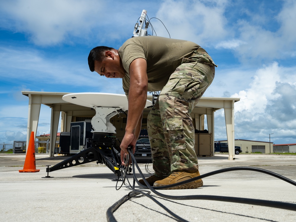 ANG Airmen perform no-notice electromagnetic training during Resolute Space 2025