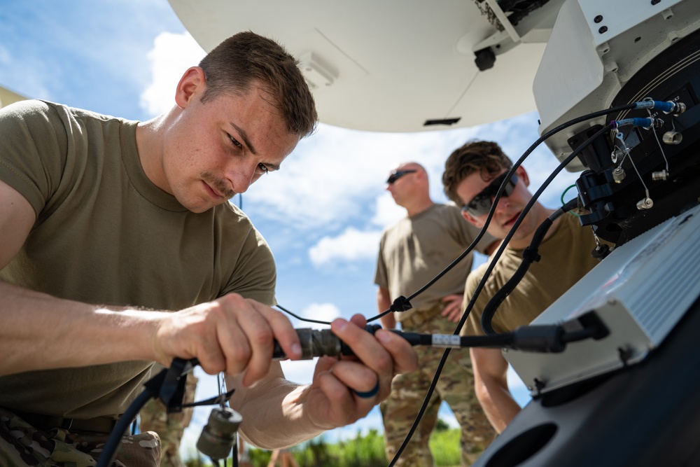 ANG Airmen perform no-notice electromagnetic training during Resolute Space 2025