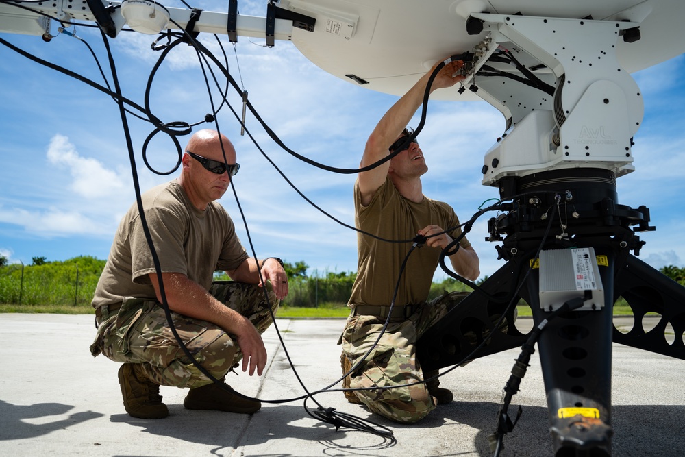 ANG Airmen perform no-notice electromagnetic training during Resolute Space 2025