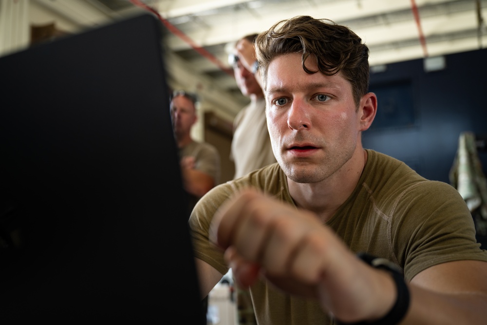 ANG Airmen perform no-notice electromagnetic training during Resolute Space 2025