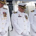 The U.S. Coast Guard Cutter Hamilton conducts change of command ceremony