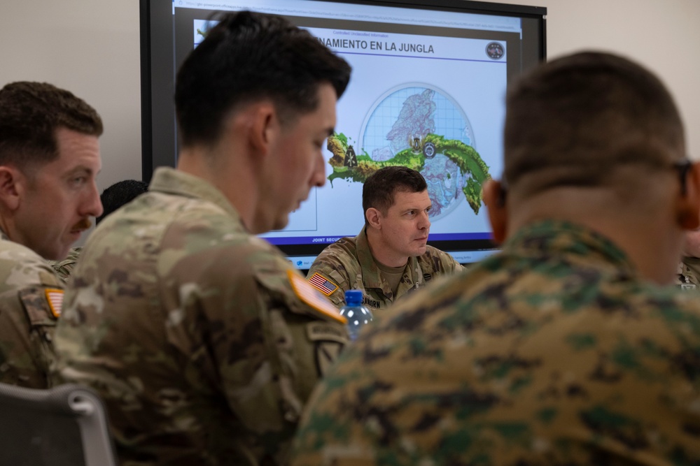 One Curriculum, Two Flags; U.S. Army and Panamanian security forces leaders meet and collaborate