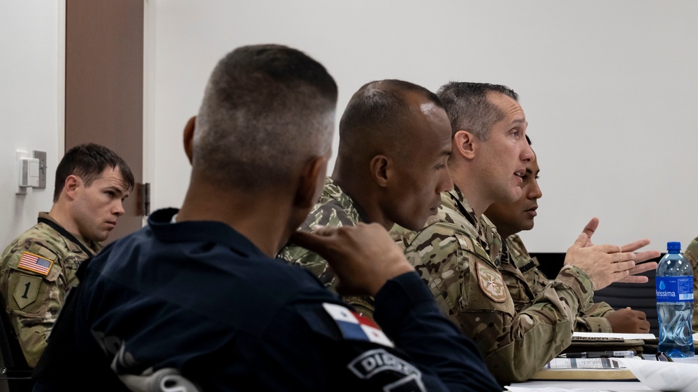 One Curriculum, Two Flags; U.S. Army and Panamanian security forces leaders meet and collaborate