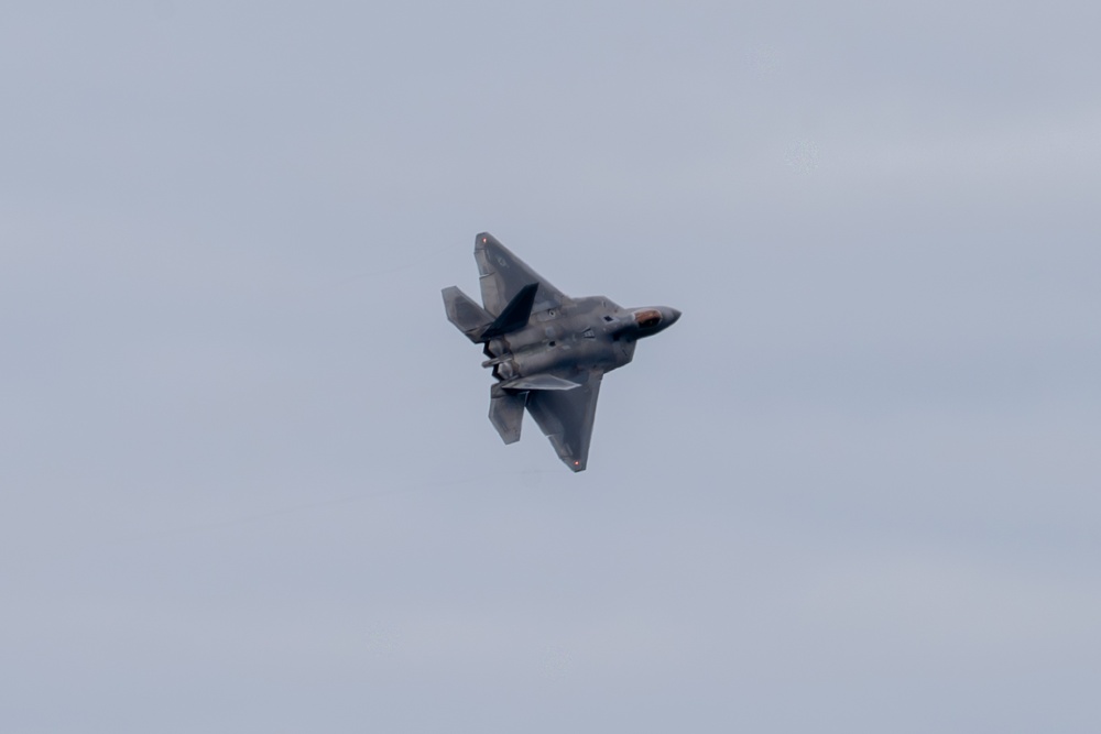 JBER F-22 Raptors depart in support of REFORPAC