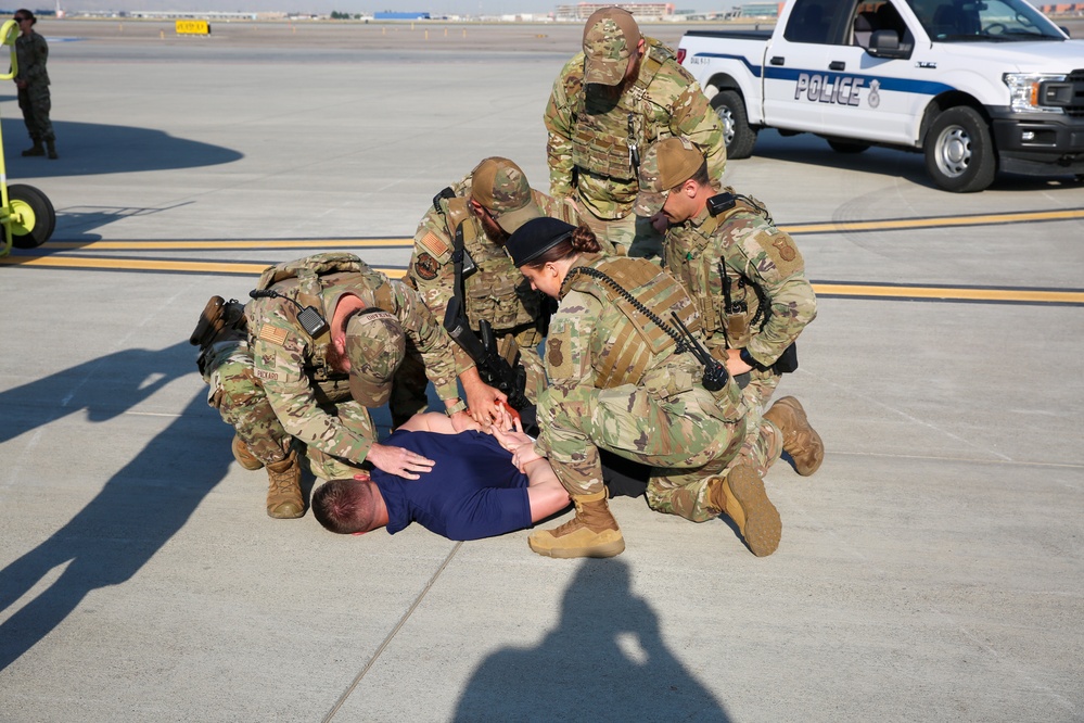 Utah Freedom Academy 2025 Delegates visit Roland R. Wright Air National Guard Base in Salt Lake City