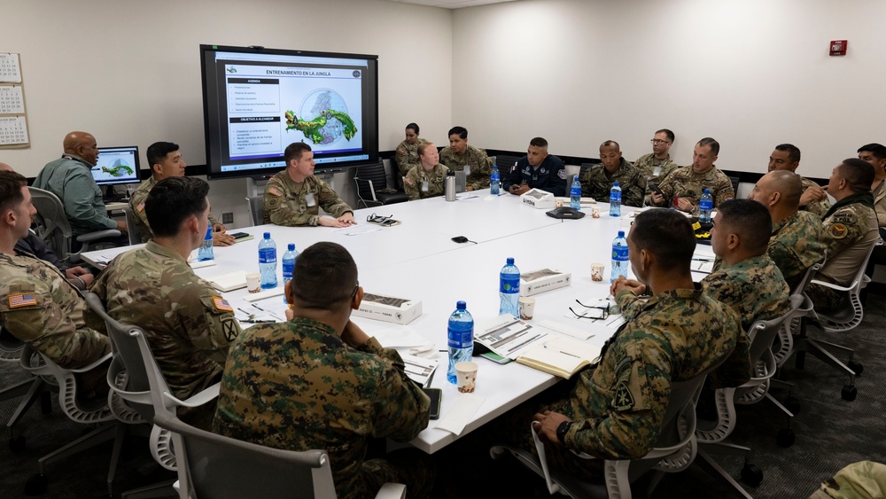 One Curriculum, Two Flags; U.S. Army and Panamanian security forces leaders meet and collaborate