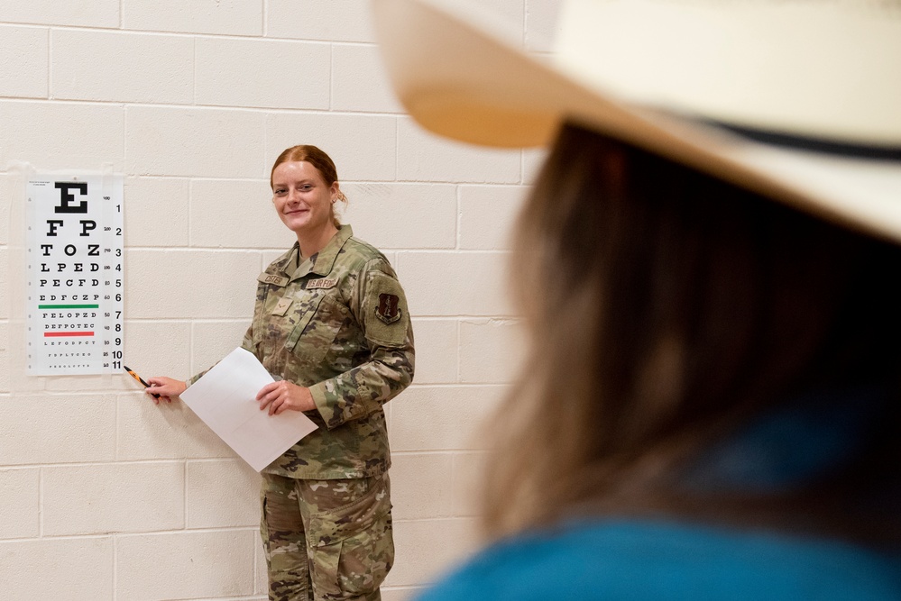 180FW Participates in Operation Healthy Tennessee