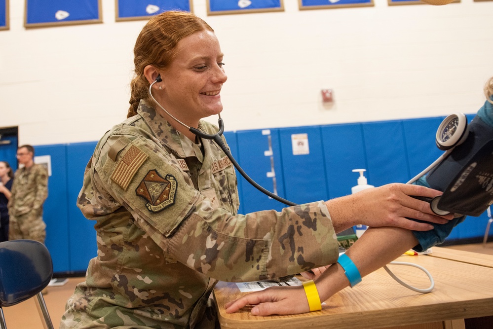 180FW Participates in Operation Healthy Tennessee
