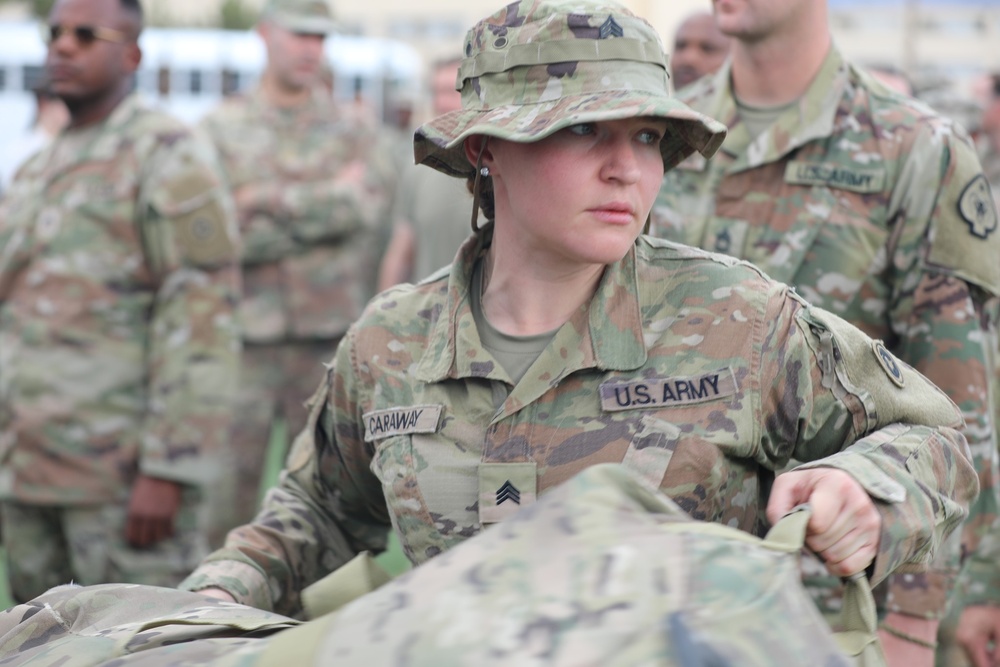 Welcome Home: 312th AG Company A1 Postal Team Returns from Operation Inherent Resolve 