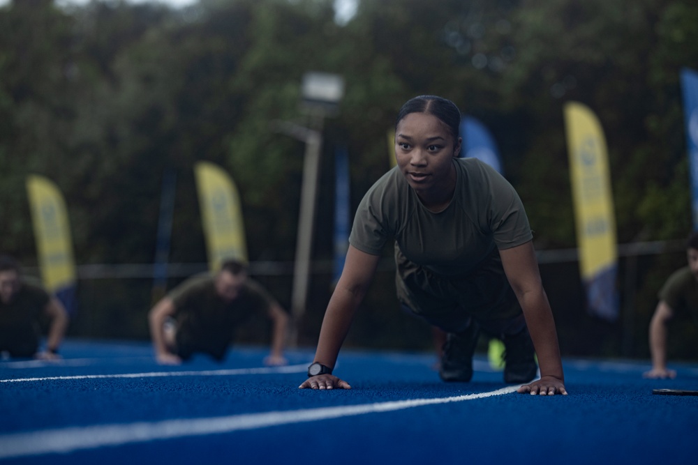Koa Moana 25 Marines Conduct PT