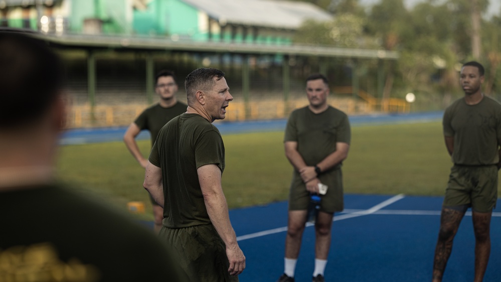 Koa Moana 25 Marines Conduct PT