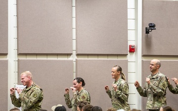 Utah Freedom Academy 2025 Delegates visit Roland R. Wright Air National Guard Base in Salt Lake City