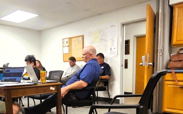 McCoy team members participate in July 2025 meeting of local county natural resources, extension committee, share ongoing efforts