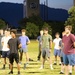 Freedom Academy delegates learn Army exercise drills