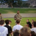 Freedom Academy delegates learn Army exercise drills
