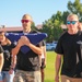 Freedom Academy Counselors conduct a flag raising ceremony