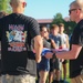 Freedom Academy Counselors conduct a flag raising ceremony