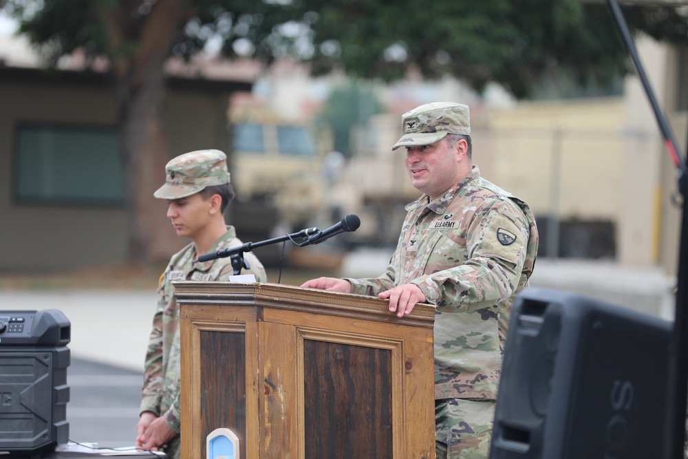 Passing the Torch: 155th CSSB Changes Command