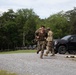 Spc. Canyon Blassingame completes a ruck march - 2025 National Best Warrior