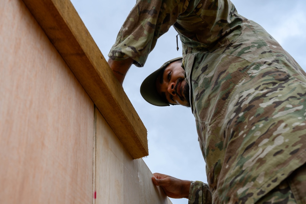 Cope Thunder 25-2: U.S. and Philippine Airmen build close quarters combat training house