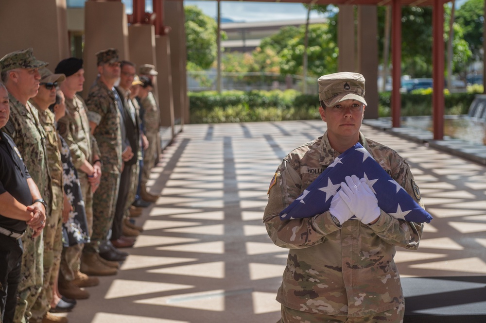 DPAA conducts Okinawa honorable carry