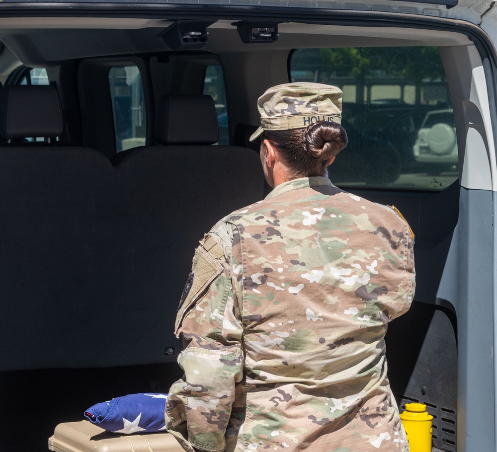 DPAA conducts Okinawa honorable carry