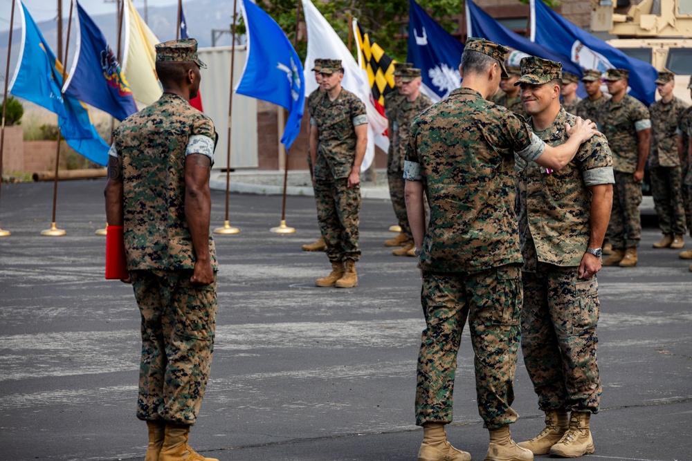 1st ANGLICO Change of Command