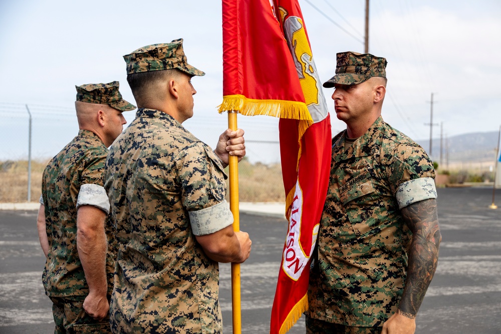 1st ANGLICO Change of Command