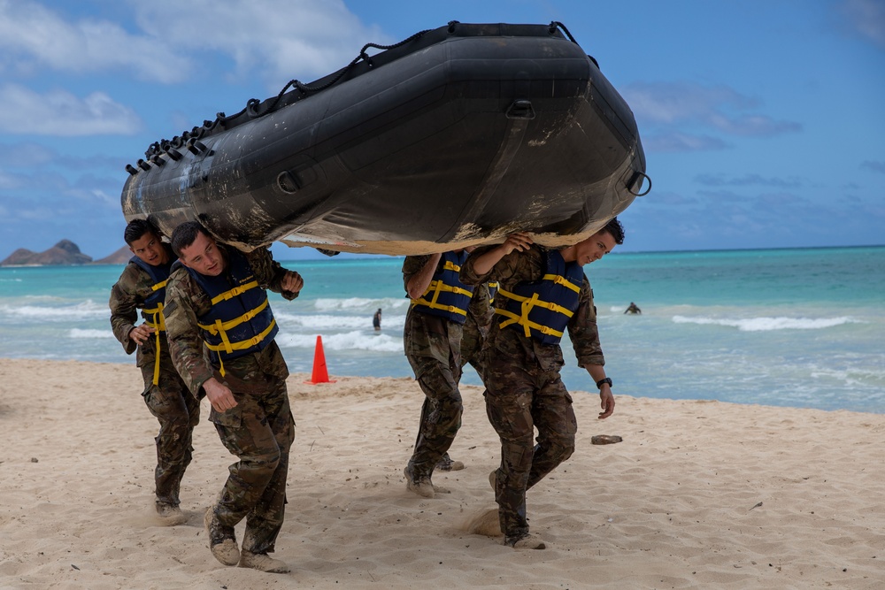USARPAC BSC 2025- Zodiac Boat Relay