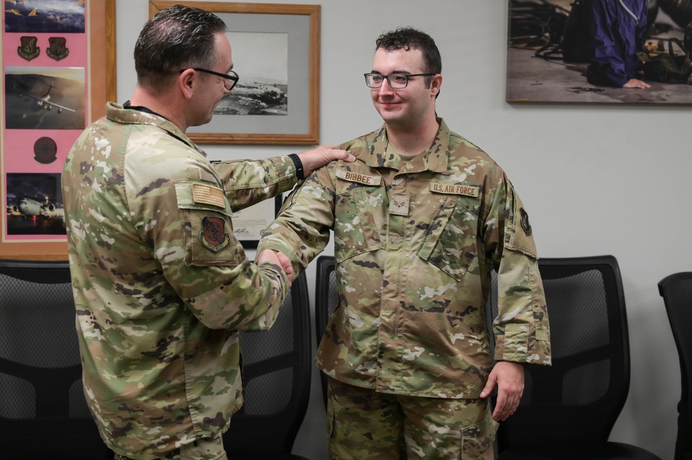 Skywarrior of the month: Senior Airman Forrest Bibbee