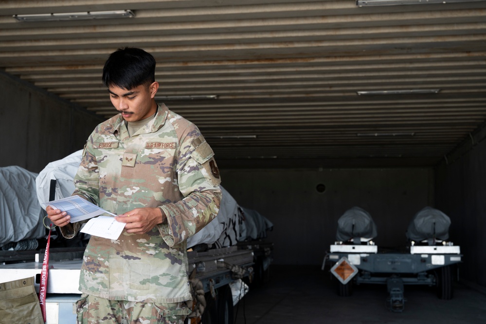 36th Munitions Squadron inspects JASSM for DLE 2025