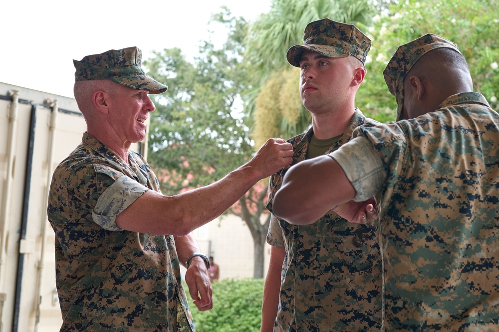 Commandant Highlights Leadership and Excellence at MARCENT