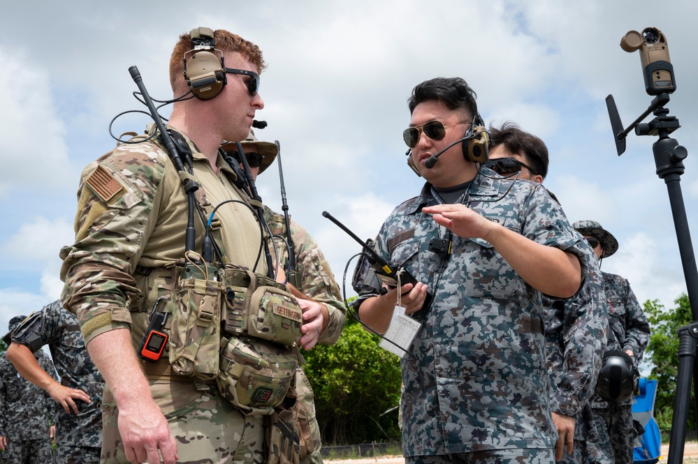 243rd CAOS and JASDF increase interoperability at Andersen AFB